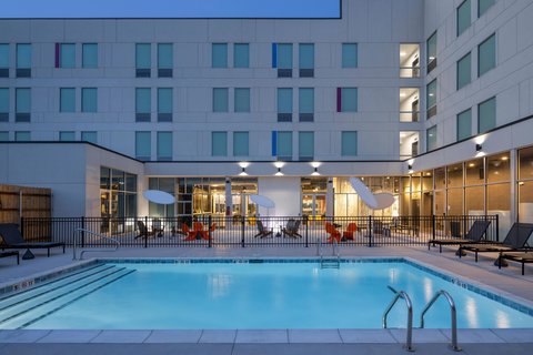 Aloft Pool in Oklahoma City, Oklahoma