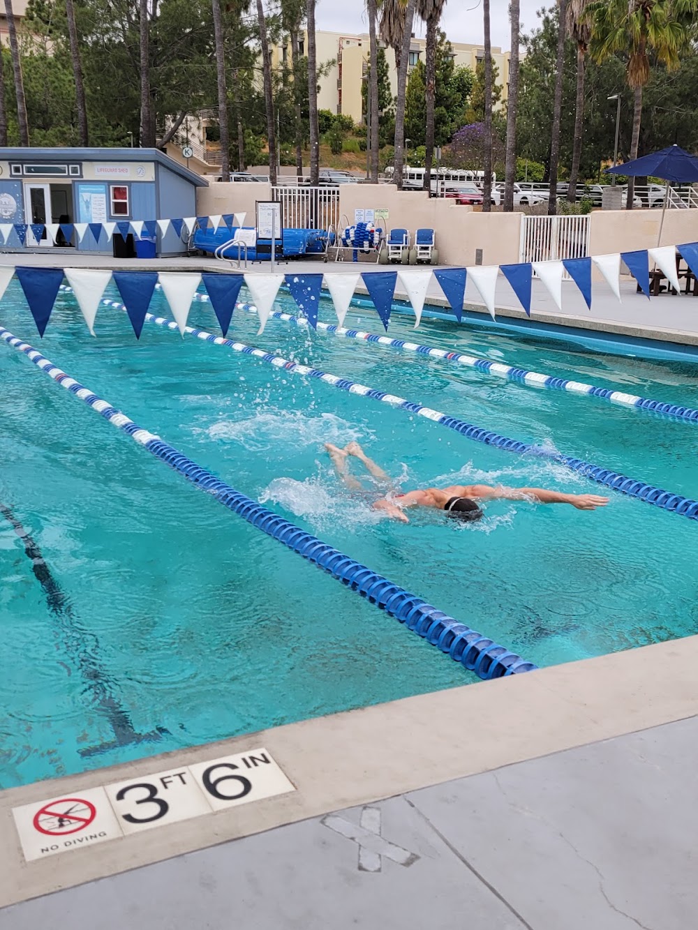 Balboa Athletic Complex Pool in San Diego, California