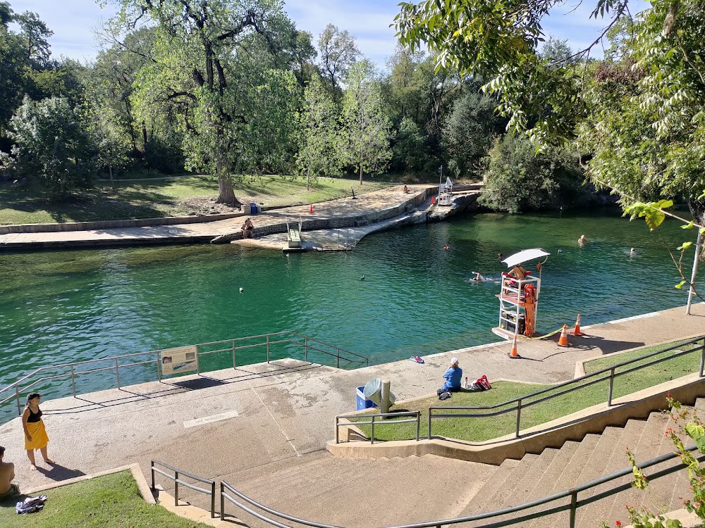 Barton Springs Pool in Austin, Texas