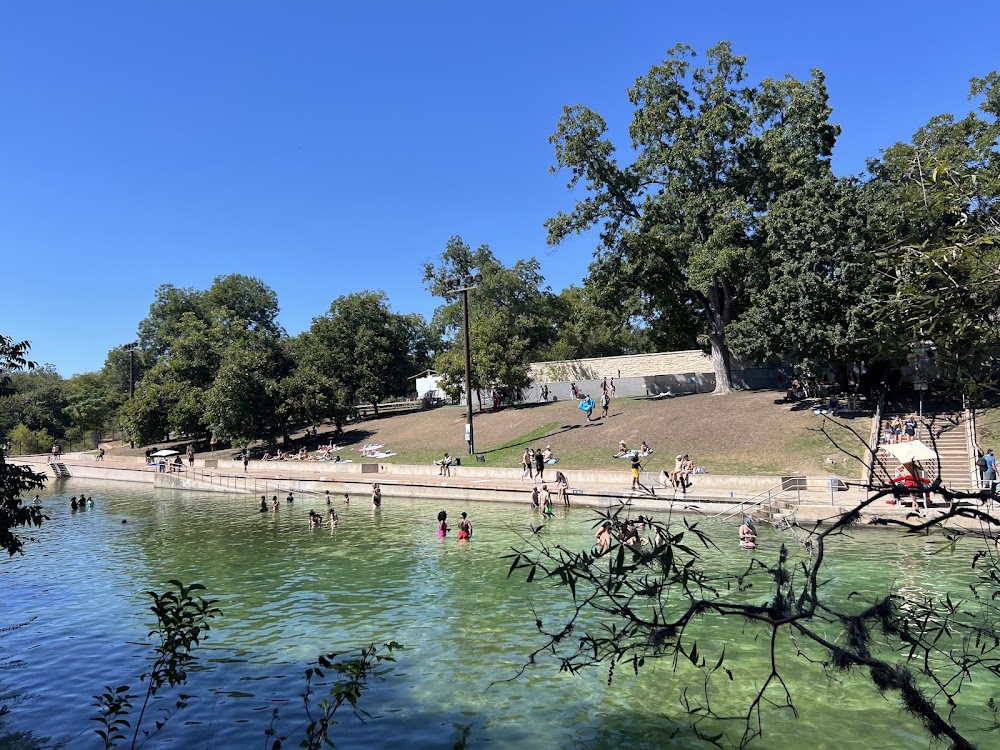 Barton Springs Pool South Gate in Austin, Texas