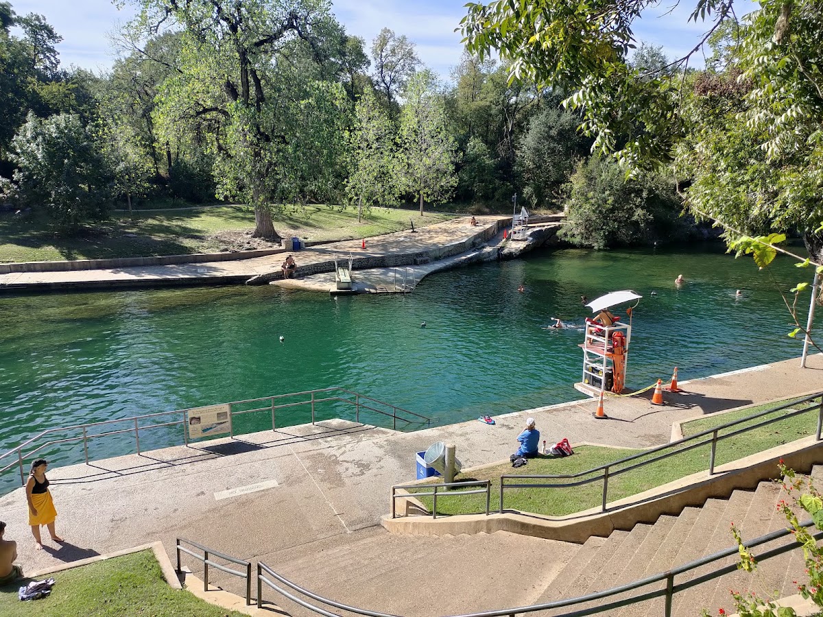 Barton Springs Pool in Austin, Texas