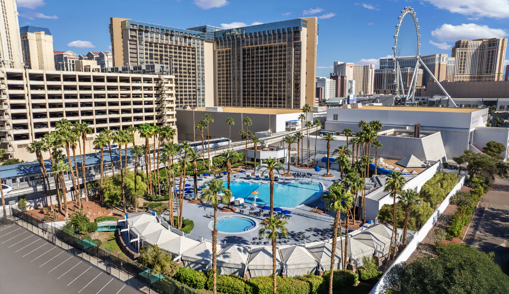 Blu Pool at Horseshoe Las Vegas in Las Vegas, Nevada