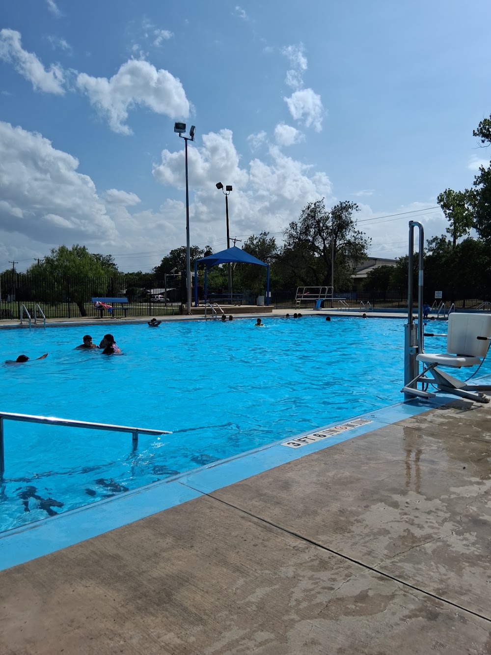 Cuellar Public Pool in San Antonio, Texas