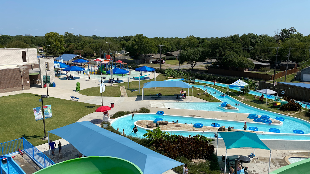 Frog Pond Water Park at Farmers Branch Aquatics Center in Dallas, Texas