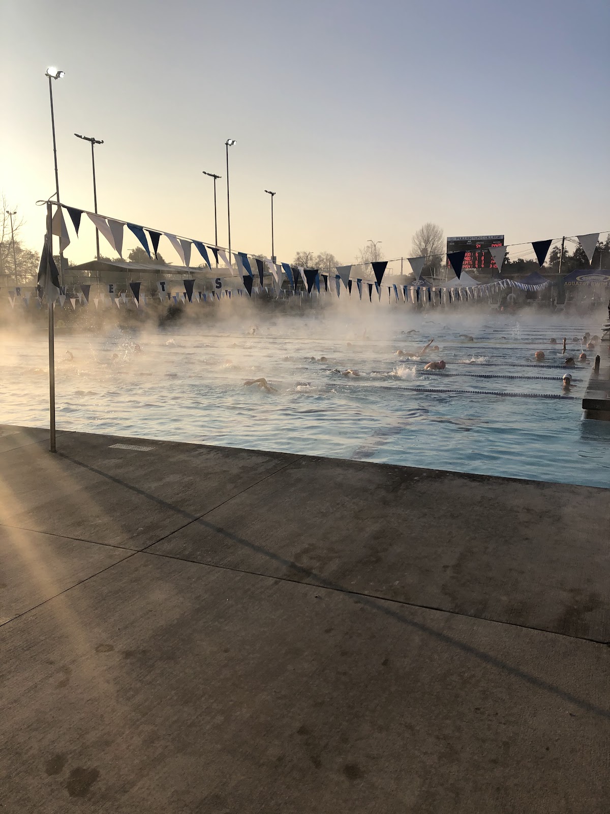 Fullerton College Swimming Pool