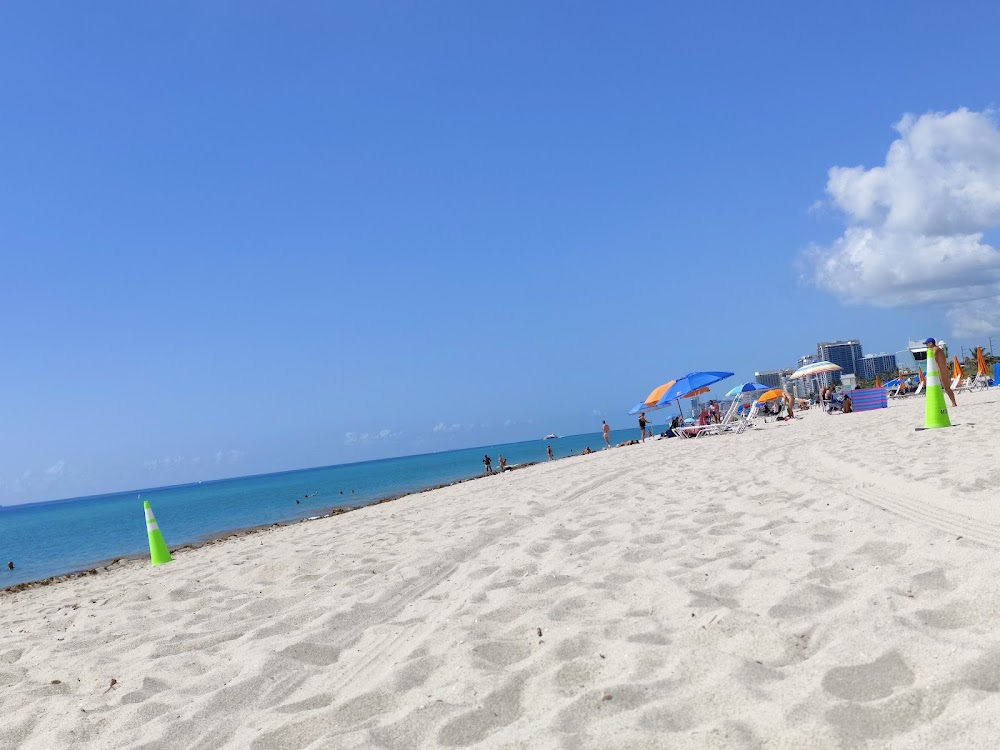 Haulover Beach (Clothing Optional Section) in Miami Beach, Florida