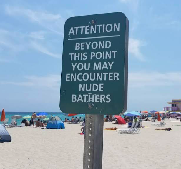 Haulover Nude Beach in Miami Beach, Florida