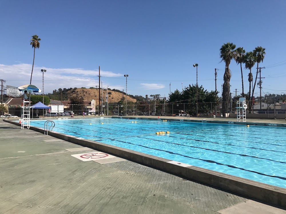 Highland Park Pool in Los Angeles, California