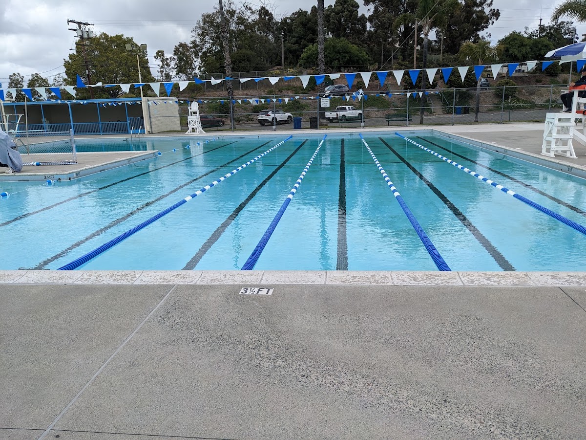 La Mesa Municipal Pool in La Mesa, California