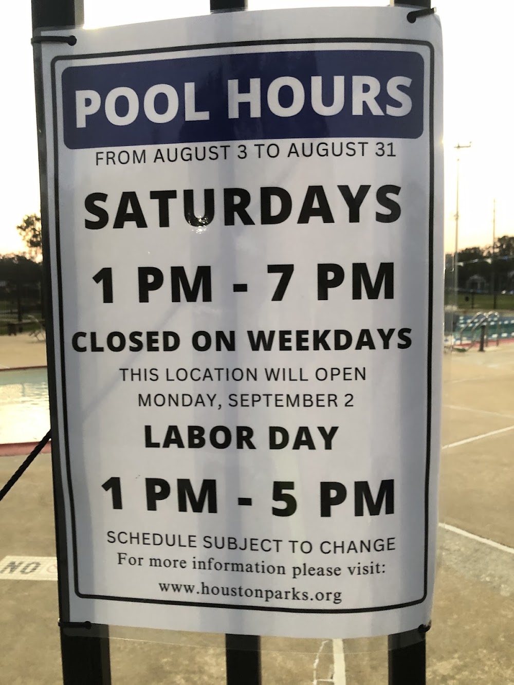 Love Swimming Pool in Houston, Texas