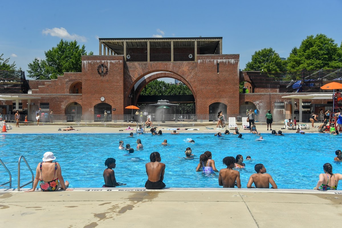 McCarren Park Pool in New York, New York