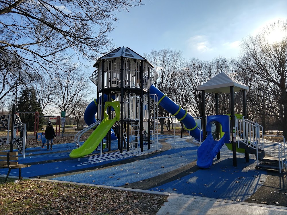 Mic Mac Park Splash Pad in Detroit, Michigan
