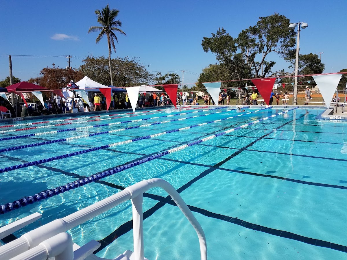 Norman and Jean Reach Pool in Hialeah, Florida