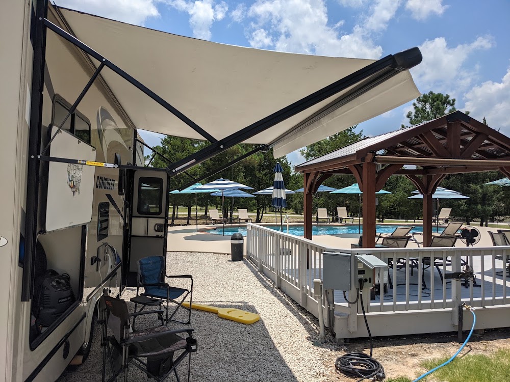 Pine Lake clothing optional RV camping