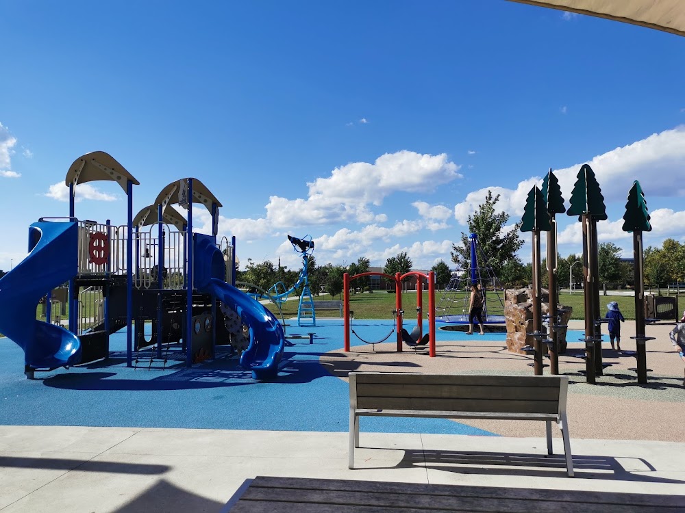 Vollmer Complex Splash Pad in Detroit, Michigan